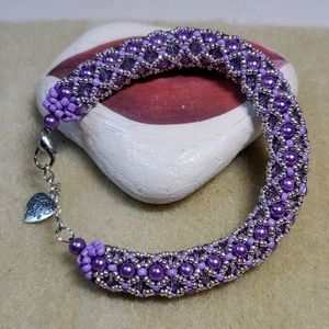 Netted Bracelet - Handmade